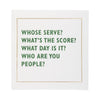 Pickleball Sayings Paper Cocktail Napkin Set