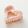 Juliette Valentine | Small Heart Metal Claw Clip: Assorted