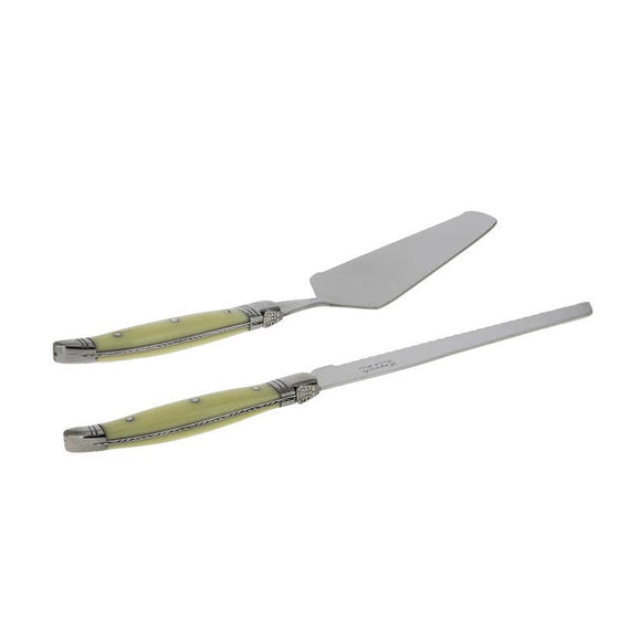 Laguiole Ivory Cake Slicer & Server Set