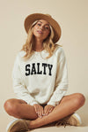 SALTY SWEATSHIRT: HEATHER