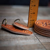 West Coaster Leather Coaster (set of 6)