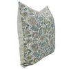 Unique Block Print Linen Blend Pillow Cover - Mandakini: Linen Blend / One Side / 14X20