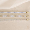 Tennis Bracelet: Gold / Oval