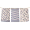 French Blue Tea Towels (Set Of 3)