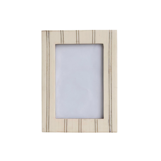 4" x 6" Photo Frame with Metal Inlay