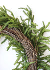 Afloral™ Real Touch Norfolk Pine Wreath - 24"