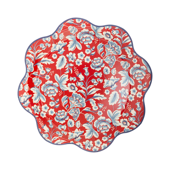 Hamptons Floral Paper Plate