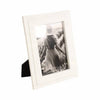 White Rectangular Marble Border Solid Photo Frame- 5x7