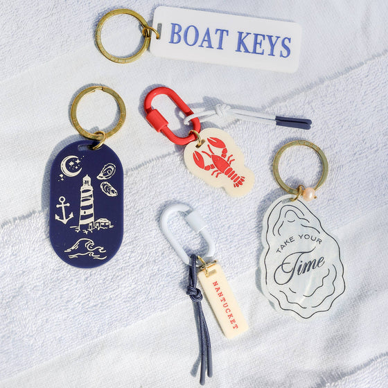 Boat Keys Keychain