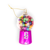 Gumball Machine Glass Ornament