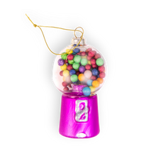  Gumball Machine Glass Ornament