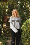 West Coast Sweatshirt: Athletic Heather / S