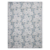 Cadet Blue Gauze Block Printed Towel