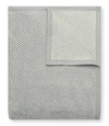 Harborview Herringbone Blanket: Light Grey