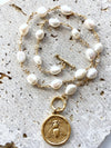 Queen Bee Pearl Necklace