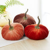 Pumpkin Extra Large Velvet, Fall Accent, Thoughtful Gift: Harvest