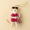 Bikini Bonnie Mouse Holiday Ornament