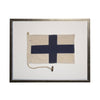 Nautical Flag: Gold Shadowbox 2440-65 Zf / 20" x 16"