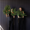 Magnolia Norfolk Cypress Mixed Real Touch Stems: Large Stem - 42"