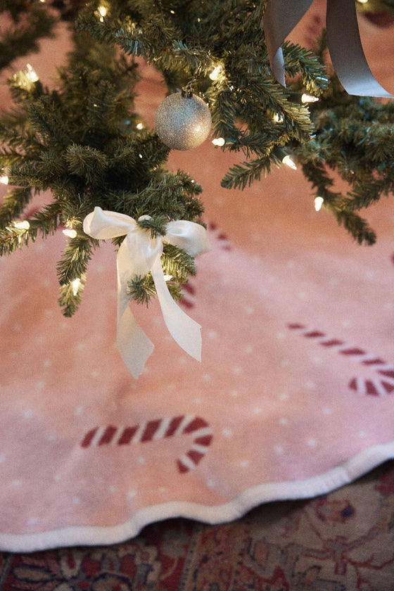 Candy Canes Christmas Tree Skirt