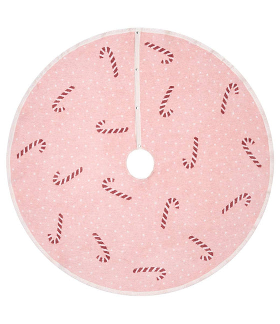 Candy Canes Christmas Tree Skirt