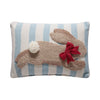 Stripe Bunny Hook Pillow