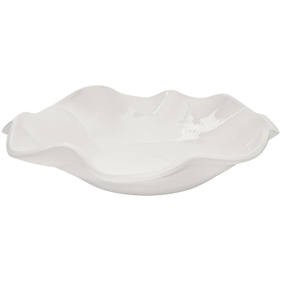 White Perfect Wavy Bowl