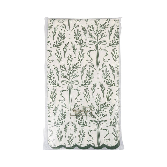 Green Bough Pattern Napkin
