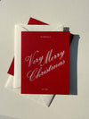 Merry Christmas No. 61: Creme / Single Card
