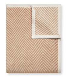  Harborview Herringbone Blanket: Tan