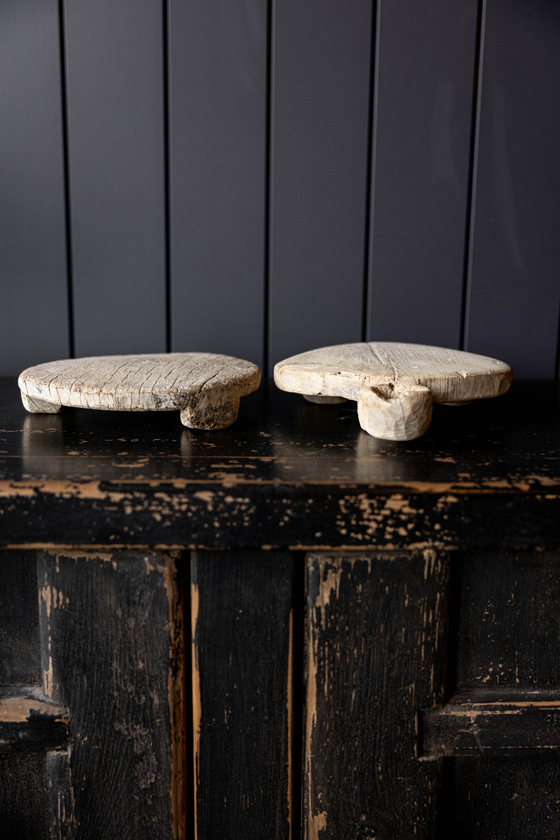 Vintage India Bleached Chapati Board