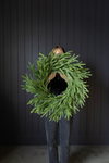 Norfolk Pine Faux Christmas Wreath 24"
