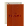 Happy Holidays No. 56: Creme / Single Card