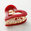 Juliette Valentine | Small Heart Metal Claw Clip: Assorted