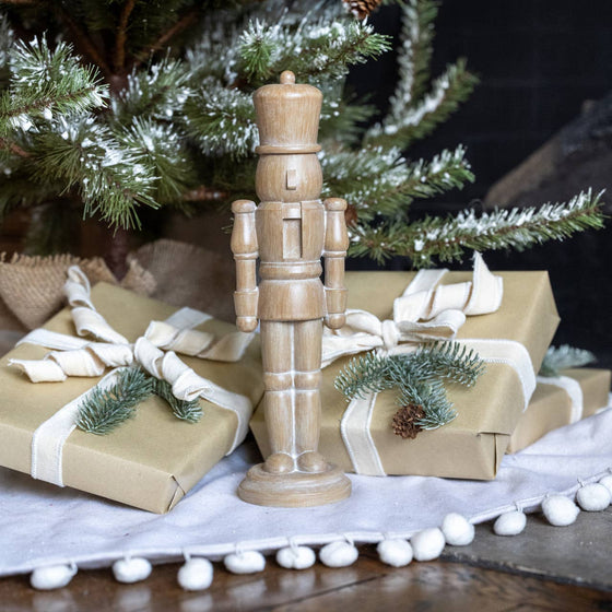 Wooden Decorative Nutcracker 13.25"