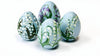 Hand-Painted Lily of the Valley Decorative Easter Egg