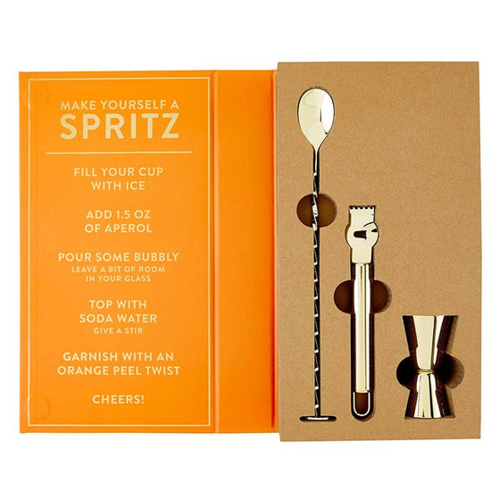 It's an Aperol Spritz Kind of Day: Barware Book Box