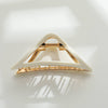 Ivory Gold Metal Assorted Claw Clips