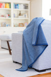 Harborview Herringbone Blanket: Navy
