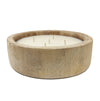 9.5" Paulownia Circular Wood Candle