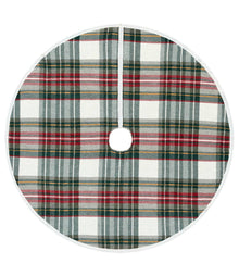  Plaid Christmas Tree Skirt