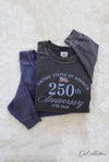 UNITED STATES OF AMERICA Cropped Thermal Vintage Pullover: DUSTY VANILLA / S