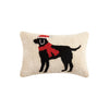 Black Labrador Dog Pillow