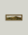 View of Lormes Framed Antique Art
