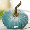 Pumpkin Large Velvet, Fall Mantel Decor, Halloween Table: Harvest