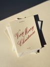 Merry Christmas No. 61: Creme / Single Card