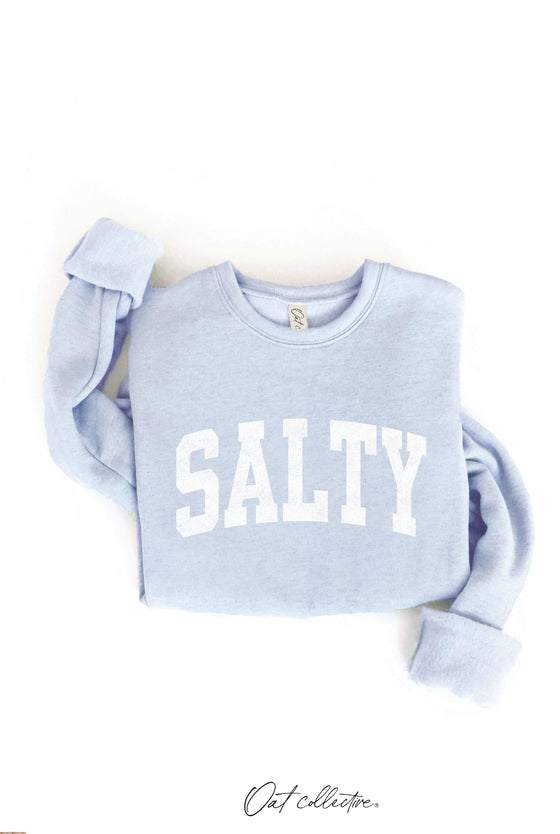 SALTY sweatshirt: TAN / XL