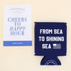 Sea to Shining Sea Koozie