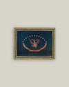 Flag of the 9th Regiment Framed Antique Art: 10x8