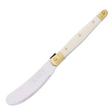  Jean Dubost Mini Ivory & Brass Spreader